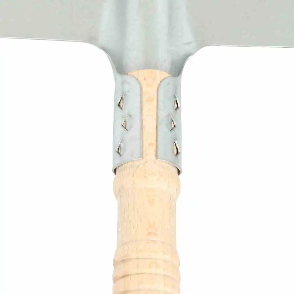 Kehrschaufel, verzinkt mit Holzgriff