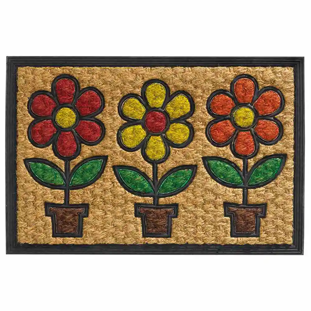 Fußmatte "Potted Flowers" 40 x 60 cm