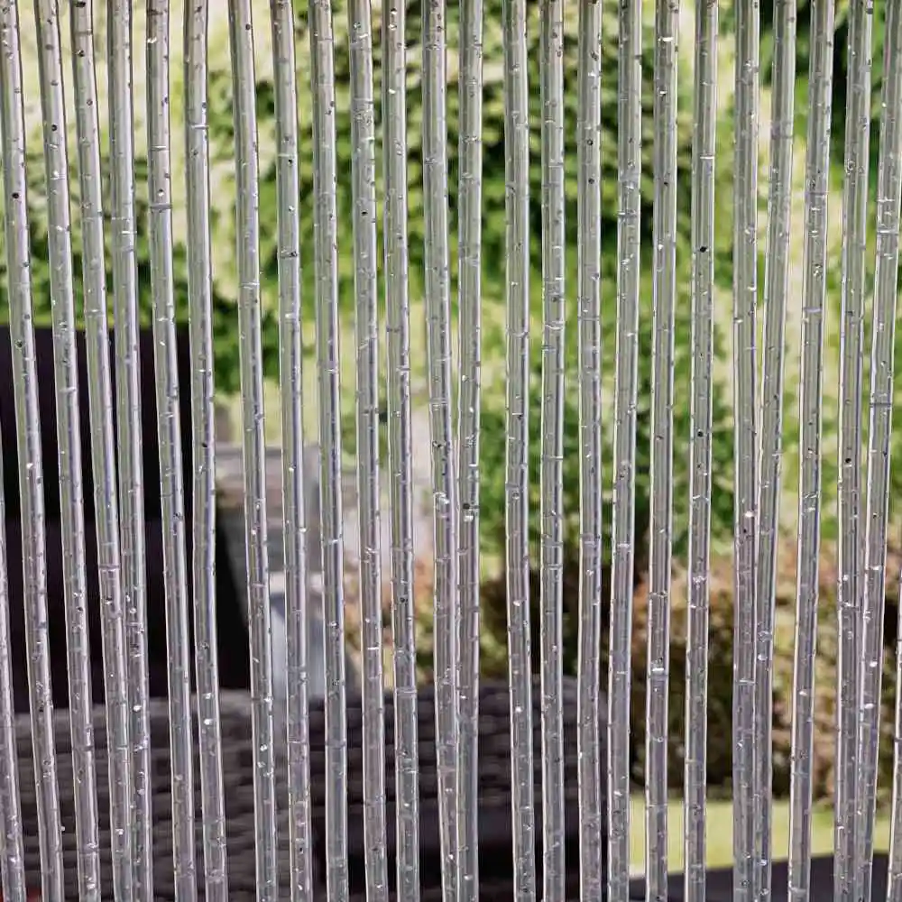 Türvorhang PUGLIA transparent/silber 100x230cm